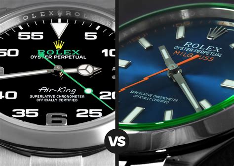 rolex air king 2016 vs milgauss|milgauss vs air king.